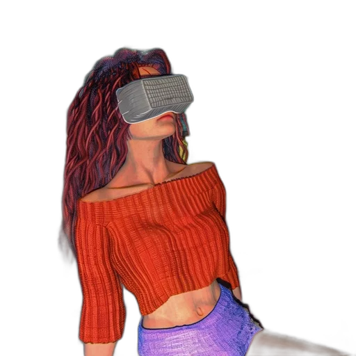 mask, hat, robot, staff transparent PNG cut-out