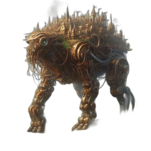 creature, dragon, animal, hair transparent PNG cut-out