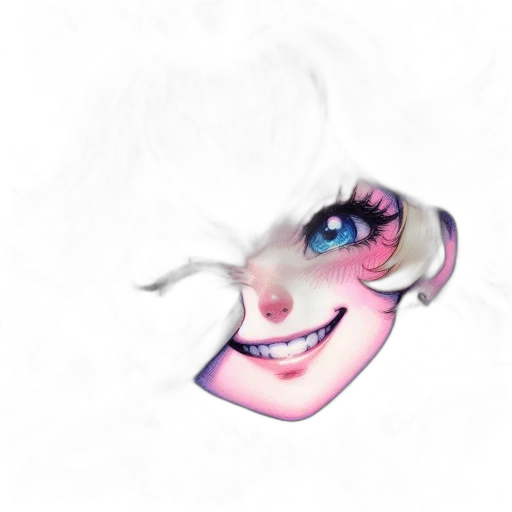 face, mask, creature, staff transparent PNG cut-out