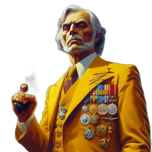 jacket, staff, face, concept art transparent PNG cut-out