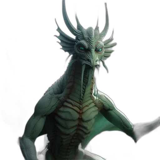 dragon, creature, mask, animal transparent PNG cut-out