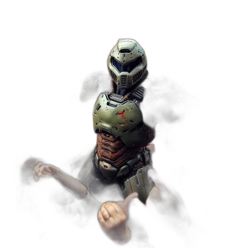 robot, weapon, creature, staff transparent PNG cut-out