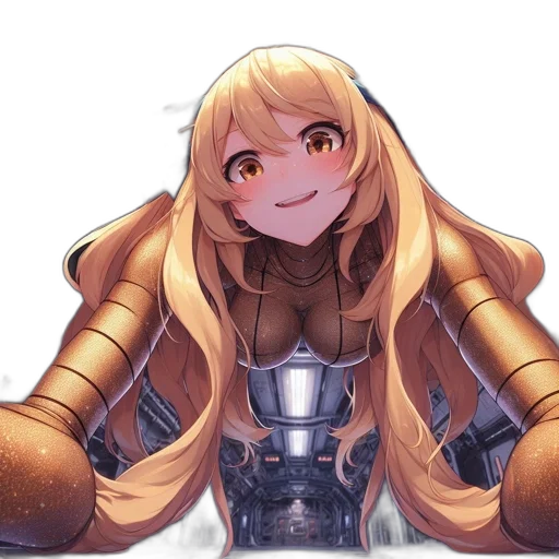 robot, weapon, sword, staff transparent PNG cut-out