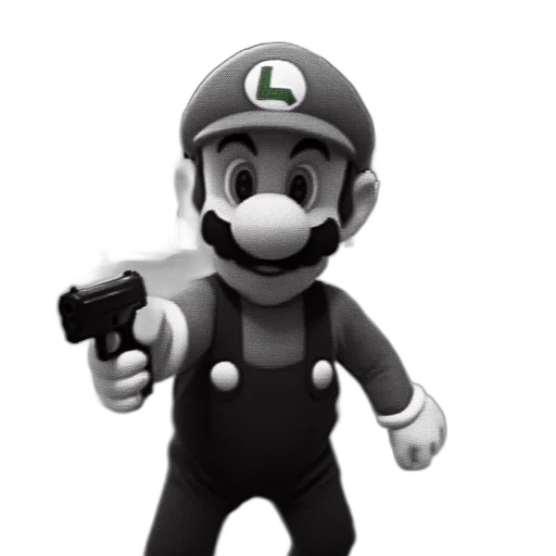 weapon, staff, hat, mask transparent PNG cut-out