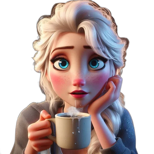 face, staff, 3d render, fantasy art transparent PNG cut-out