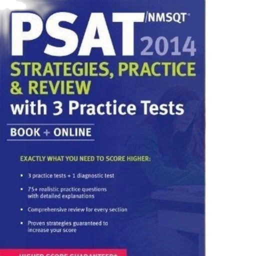 book, cover, psat, nmsqt transparent PNG cut-out
