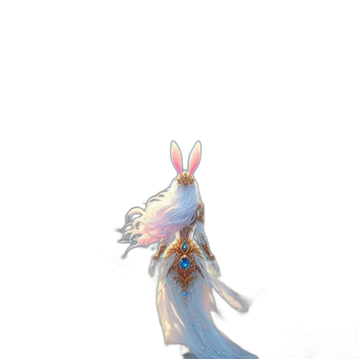 staff, dress, dragon, creature transparent PNG cut-out