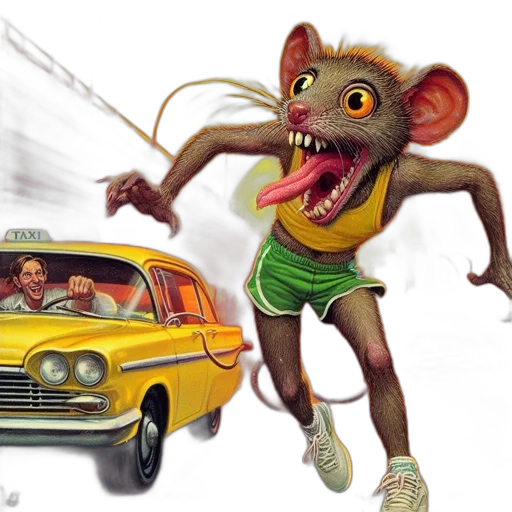 car, animal, creature, concept art transparent PNG cut-out