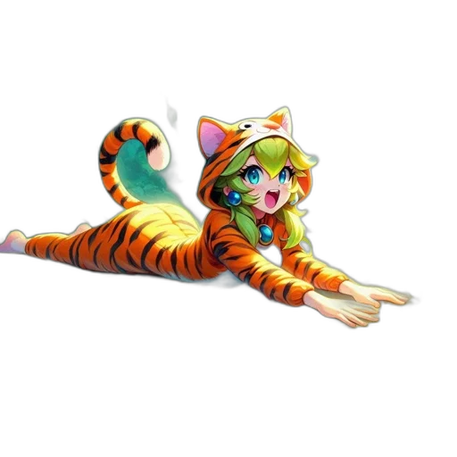 animal, creature, staff, 3d render transparent PNG cut-out