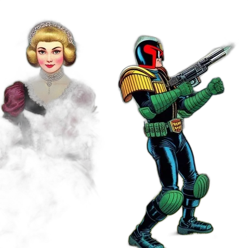 concept art, comic book art, pixel art, fantasy art transparent PNG cut-out