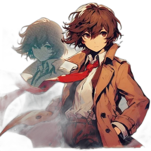 jacket, weapon, mask, creature transparent PNG cut-out