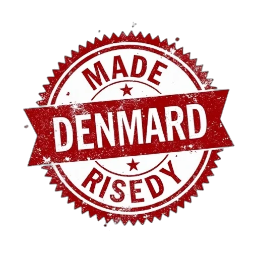 made, denmark, grunge, stamp transparent PNG cut-out