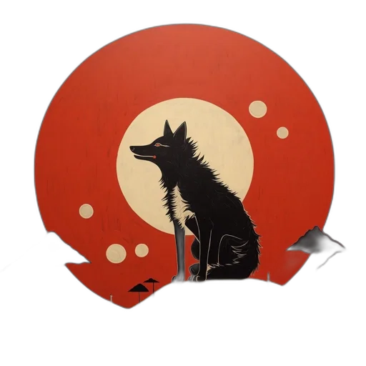 dragon, staff, hat, mask transparent PNG cut-out