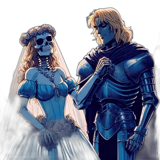 concept art, comic book art, fantasy art, watercolor transparent PNG cut-out