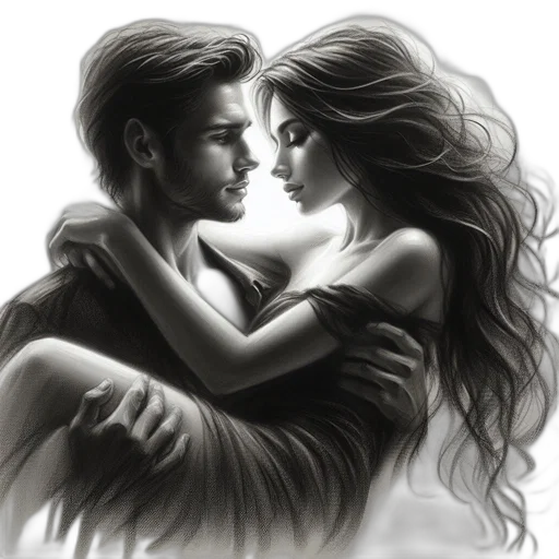 pencil sketch, photorealistic, fantasy art, oil painting transparent PNG cut-out