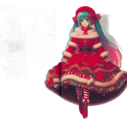 dress, robot, concept art, 3d render transparent PNG cut-out