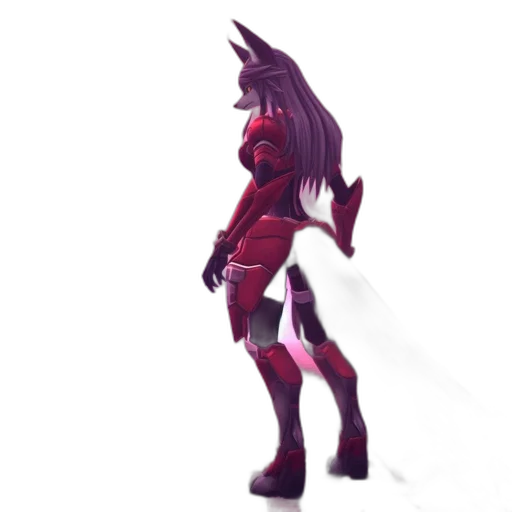 robot, creature, staff, dress transparent PNG cut-out