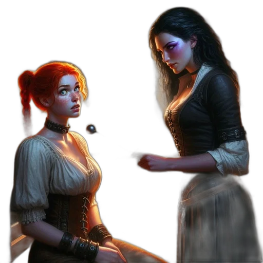 staff, dress, fantasy art, concept art transparent PNG cut-out
