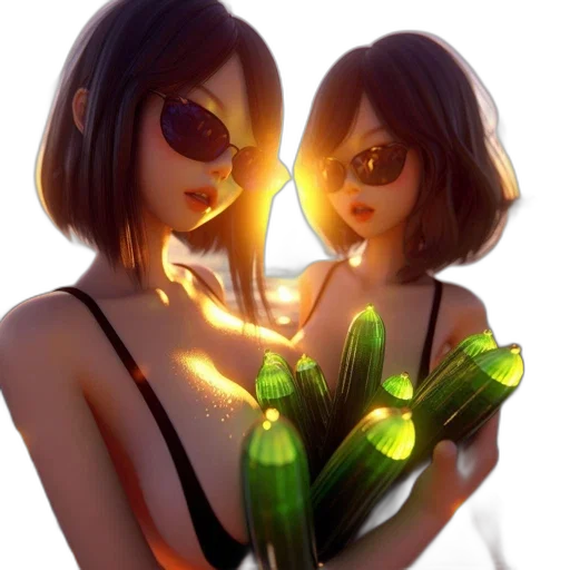 bottle, jewelry, concept art, 3d render transparent PNG cut-out
