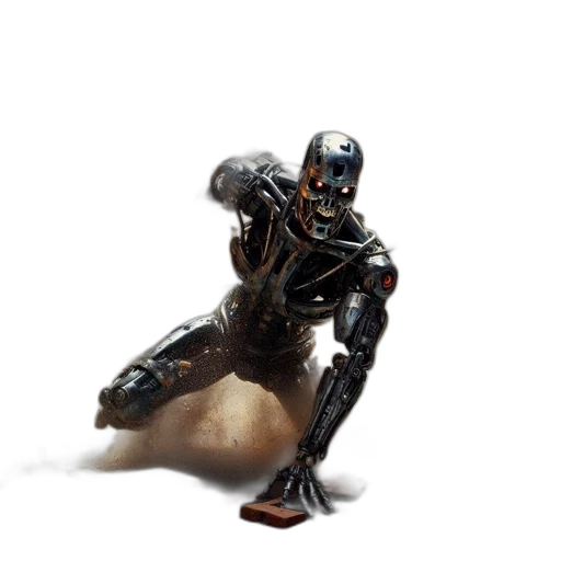 robot, creature, animal, weapon transparent PNG cut-out
