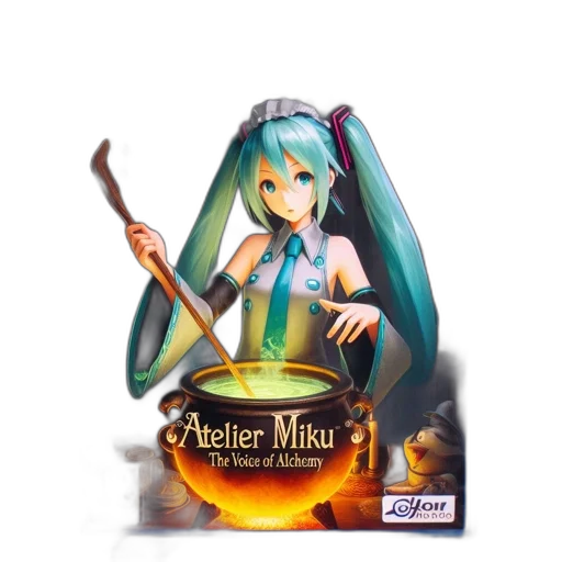 3d render, fantasy art, concept art, anime transparent PNG cut-out