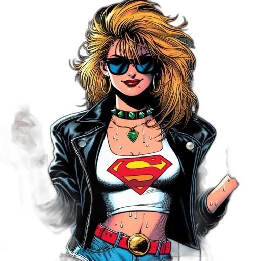 jacket, comic book art, concept art, cartoon transparent PNG cut-out