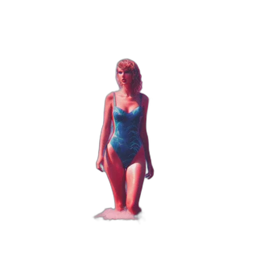 dress, creature, robot, pixel art transparent PNG cut-out