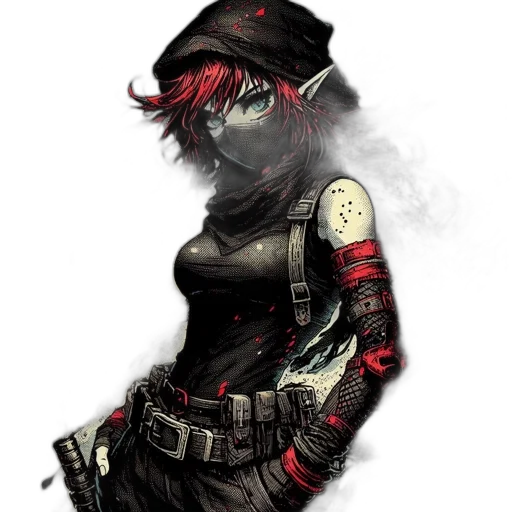 weapon, staff, jacket, dress transparent PNG cut-out