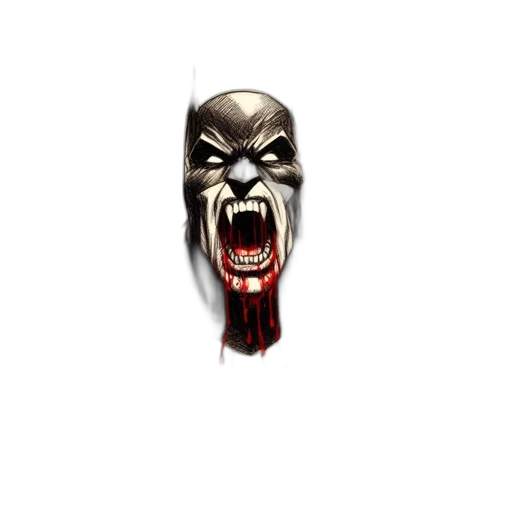 mask, face, staff, creature transparent PNG cut-out