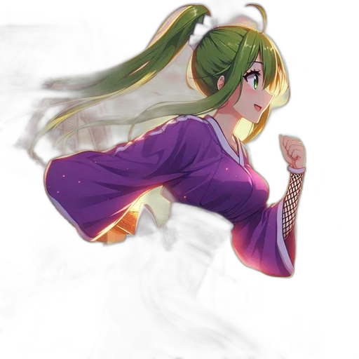 dress, staff, dragon, weapon transparent PNG cut-out