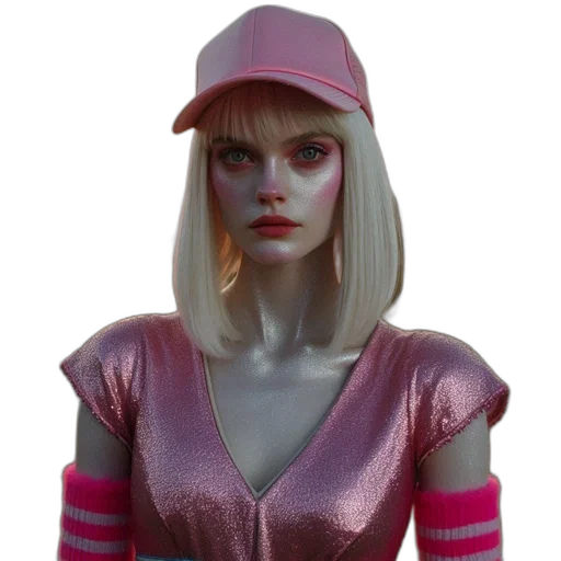 jacket, hat, robot, face transparent PNG cut-out