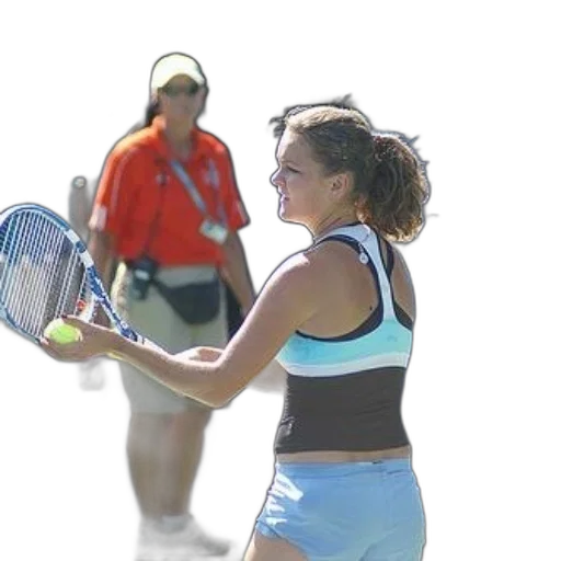female, tennis, player, black transparent PNG cut-out