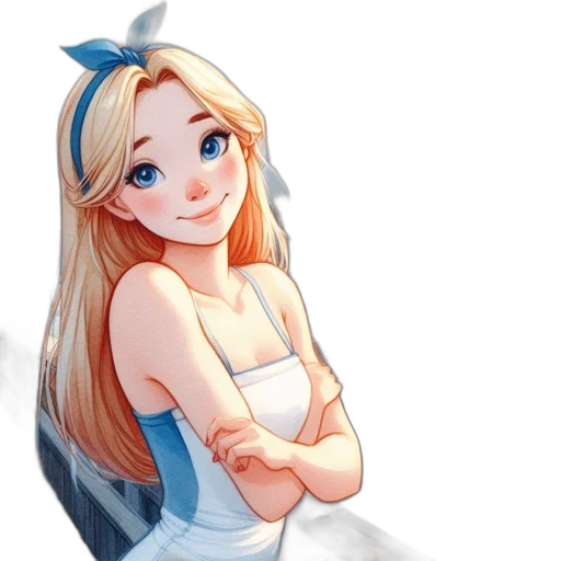 dress, staff, face, pixel art transparent PNG cut-out
