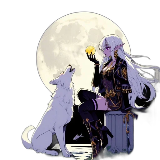dragon, staff, creature, fantasy art transparent PNG cut-out