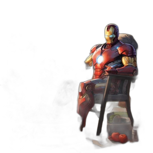 robot, furniture, weapon, bottle transparent PNG cut-out