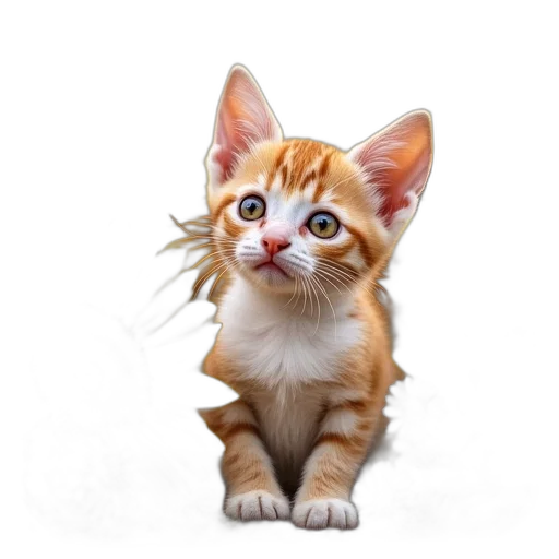 staff, animal, creature, photorealistic transparent PNG cut-out