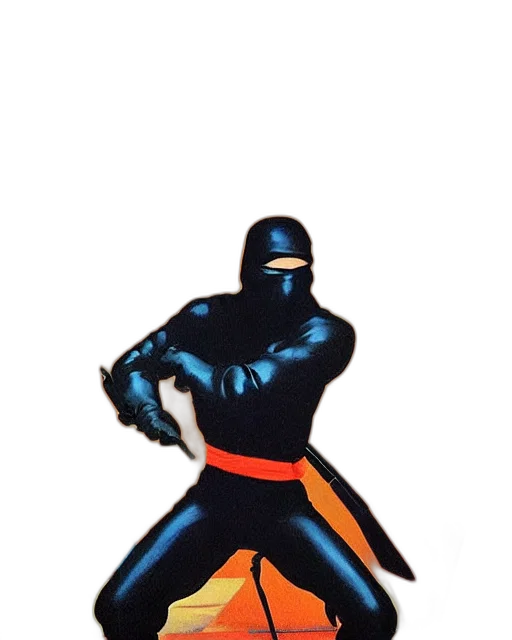 mask, jacket, robot, weapon transparent PNG cut-out