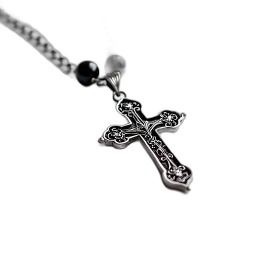 jewelry, sword, close-up, silver transparent PNG cut-out