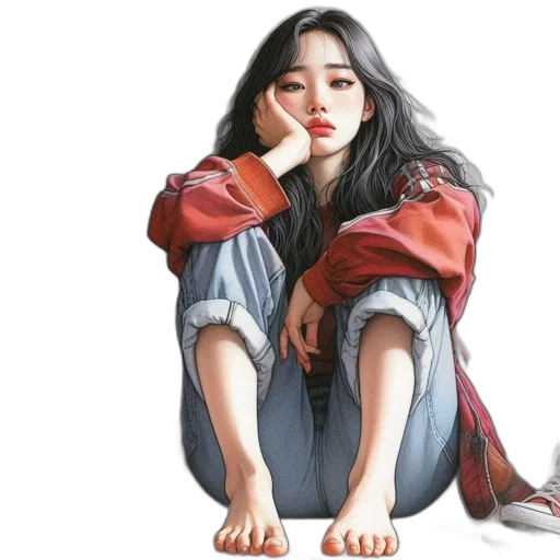 photorealistic, watercolor, oil painting, fantasy art transparent PNG cut-out
