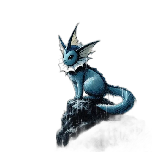 dragon, creature, animal, staff transparent PNG cut-out
