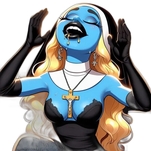 mask, comic book art, concept art, cartoon transparent PNG cut-out