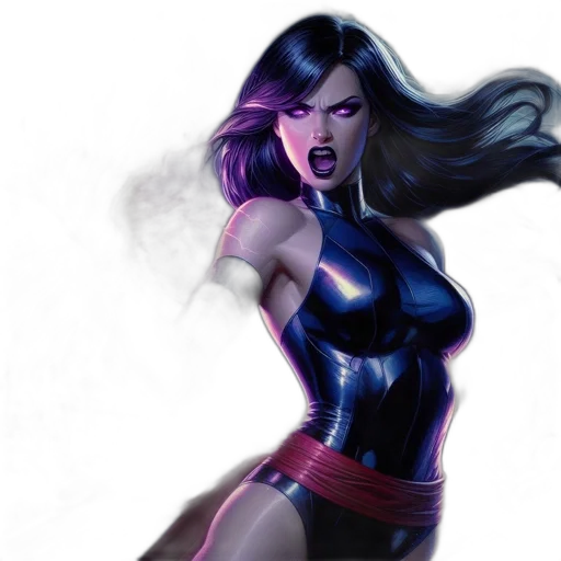 comic book art, concept art, fantasy art, stormy transparent PNG cut-out