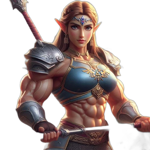 sword, weapon, staff, fantasy art transparent PNG cut-out