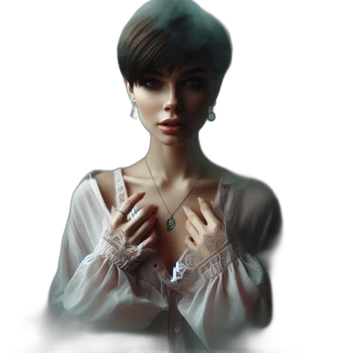 jewelry, dress, face, mask transparent PNG cut-out