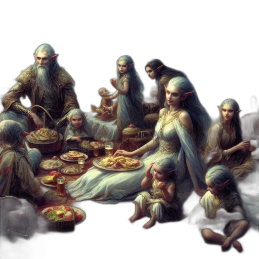 food, concept art, fantasy art, oil painting transparent PNG cut-out