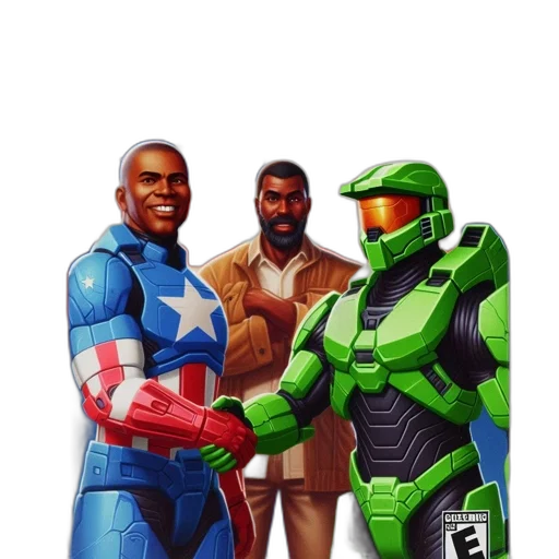 robot, comic book art, concept art, pixel art transparent PNG cut-out