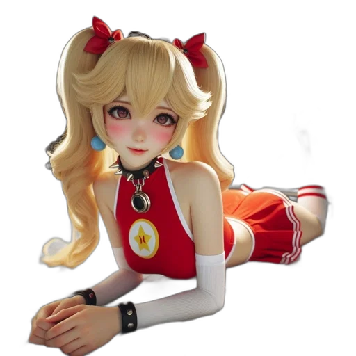 robot, staff, dress, 3d render transparent PNG cut-out