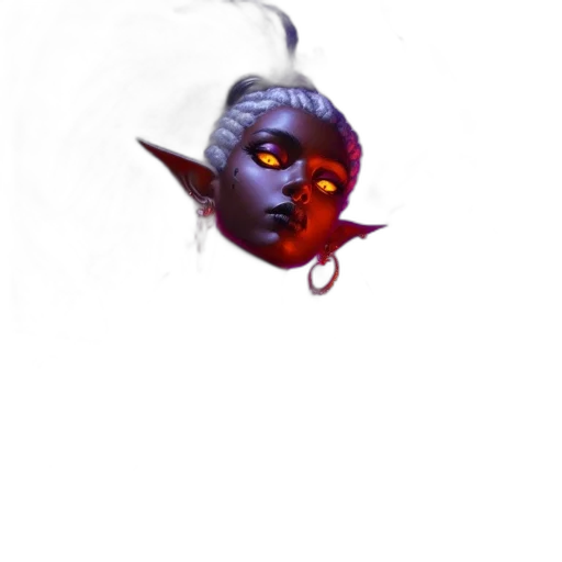 mask, face, staff, creature transparent PNG cut-out