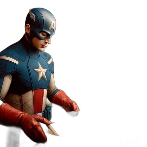 comic book art, 3d render, concept art, photorealistic transparent PNG cut-out