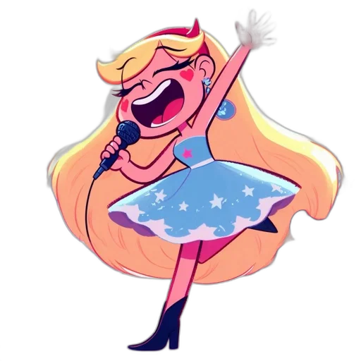 staff, dress, crown, creature transparent PNG cut-out